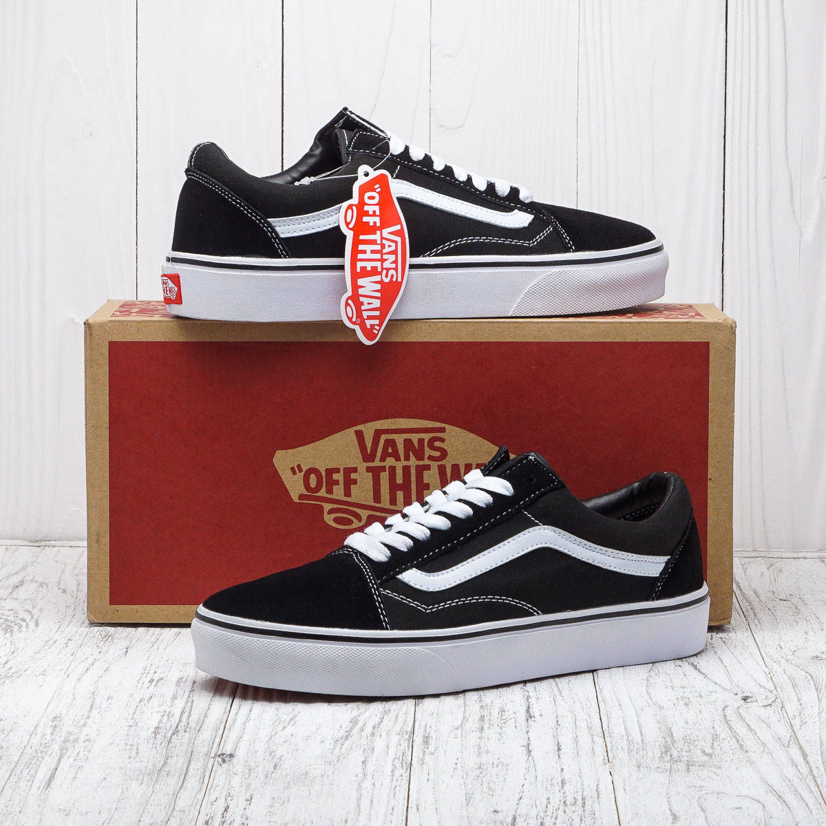 

Кеды Vans Old Skool (чёрно-белые) ВСЕ размеры в наличии, Черный