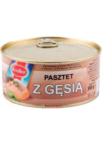 

Паштет Гусиный EVRAMEAT Pasztet z Gesia ЕвраМит 300 г Польша