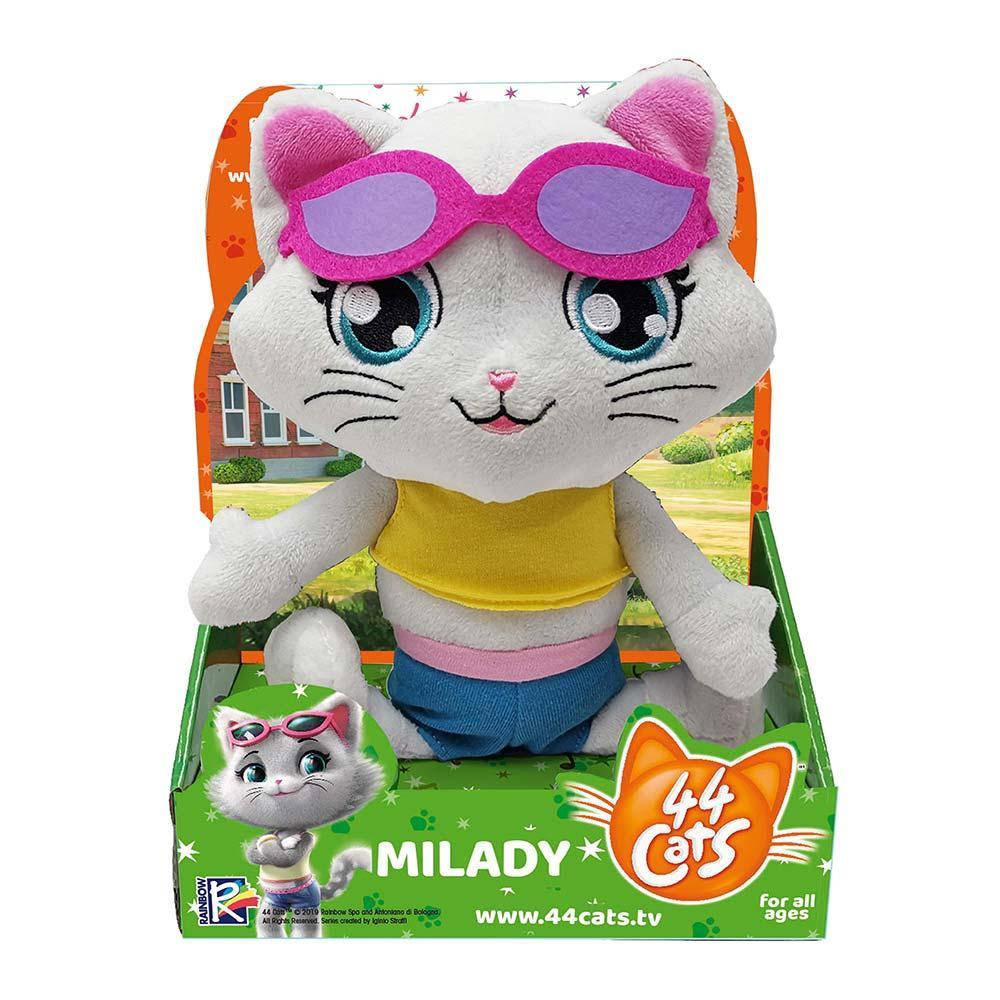 

Мягкая игрушка 44 Cats Миледи с музыкой (34242), Розовый