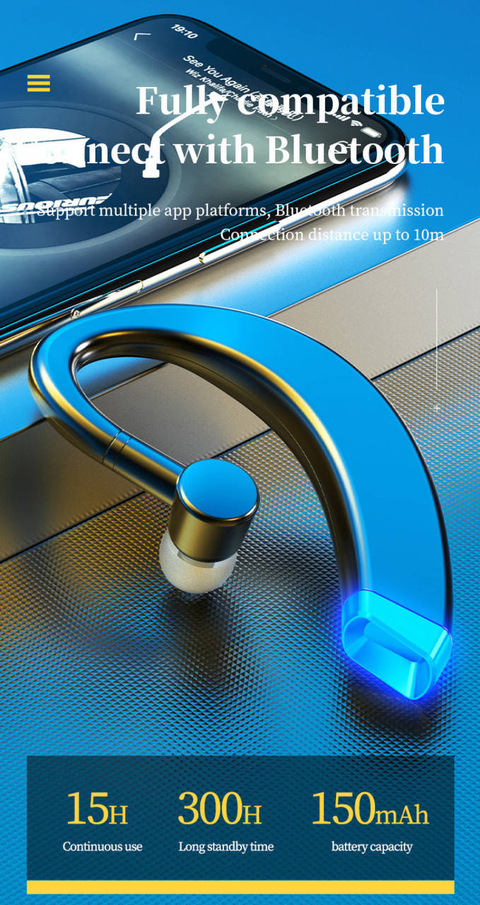 

Беспроводные наушники Bluetooth гарнитура Centechia