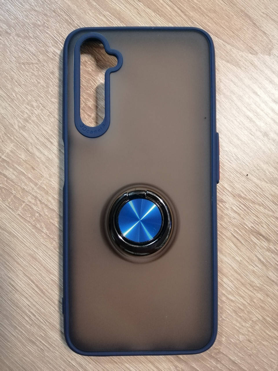 

Чехол для Realme 6 Pro Totu Ring Blue, Синий