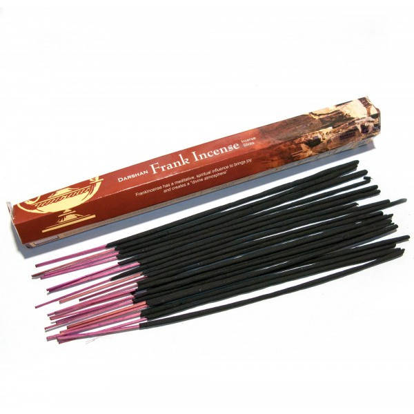 

Палочки ароматические Frank Incense(Ладан) (Darshan)(6/уп) шестигранник