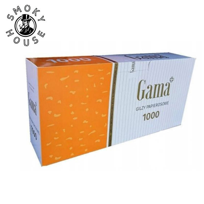 

Гильзы для набивки сигарет GAMA 1000шт