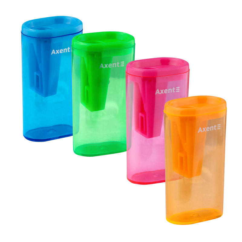 

Точилка Axent Lighter 1155-A с контейнером, ассорти