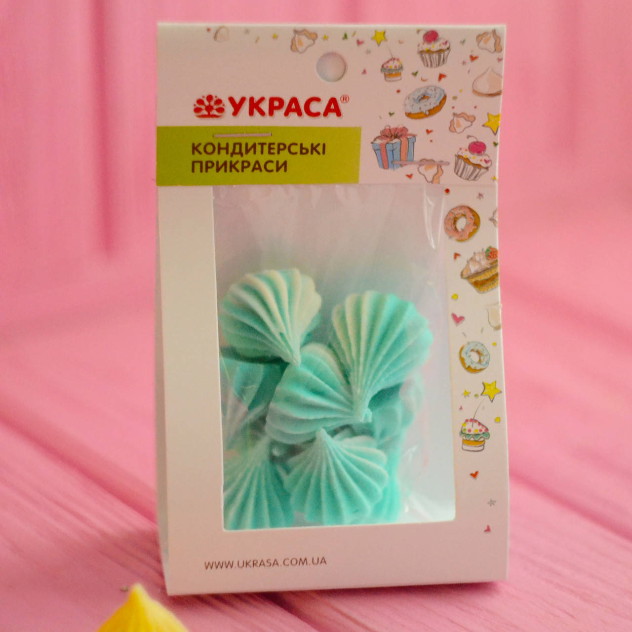 

Набор безе (бирюзовый) Украса (9 шт.)