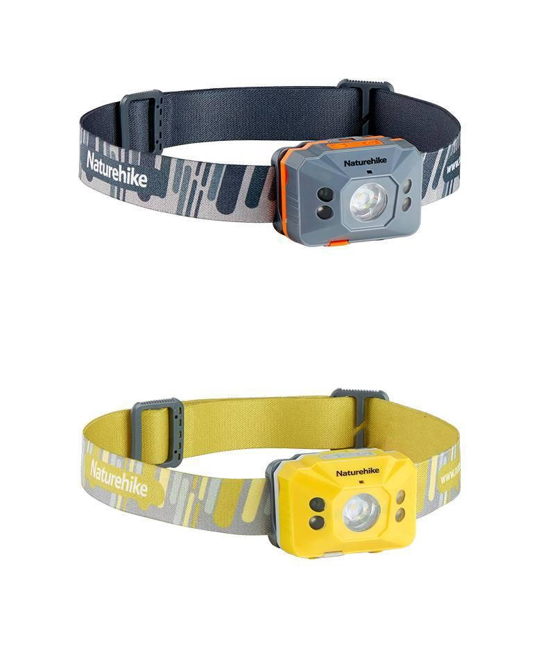 

Налобный фонарик Naturehike с сенсором движения, со встроенным аккумулятором 1200mAh от USB