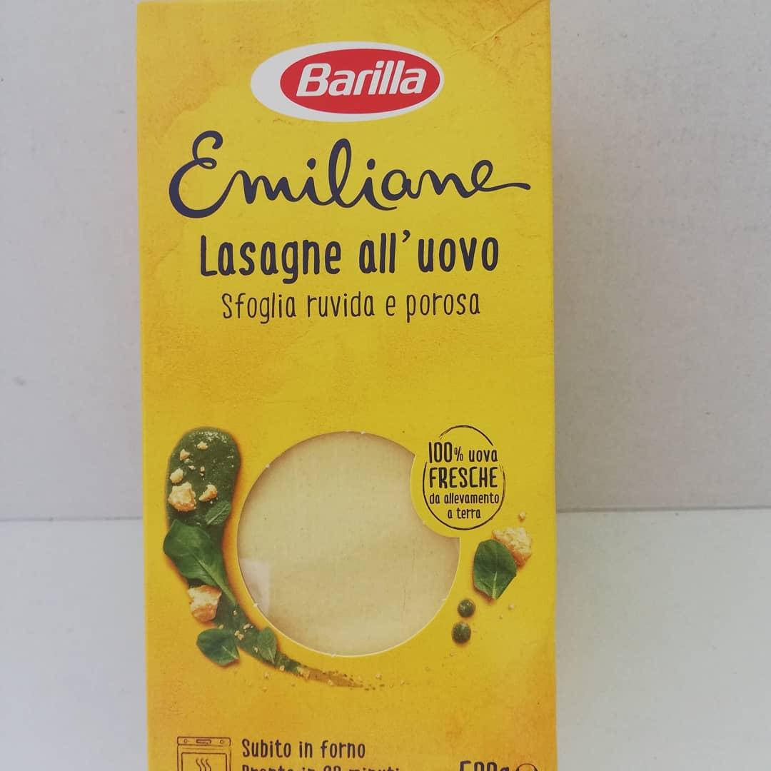 

Лазанья Barilla Emiliane Lasagne AllUovo, 500 г Листы для лазаньи