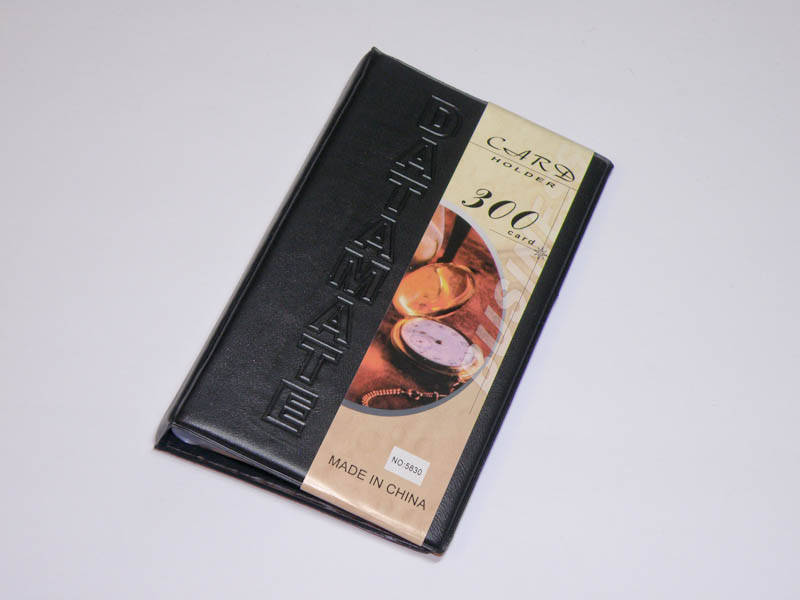 

Визитница 300 шт 19*11 см, Черный