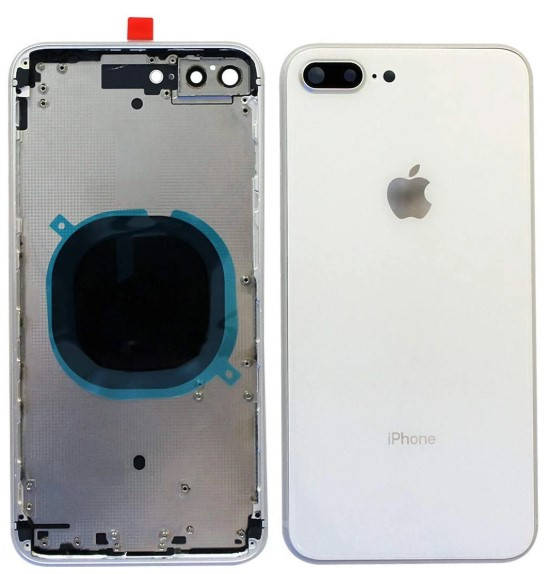 

Корпус iPhone 8 Plus silver (оригинал) A+