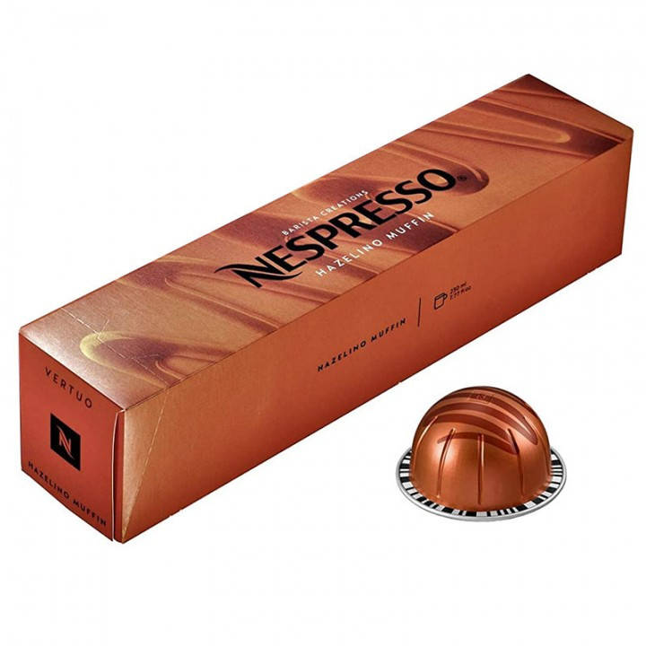 

Кофе Nespresso Vertuo Barista Creations Hazelino Muffin (10 капсул)