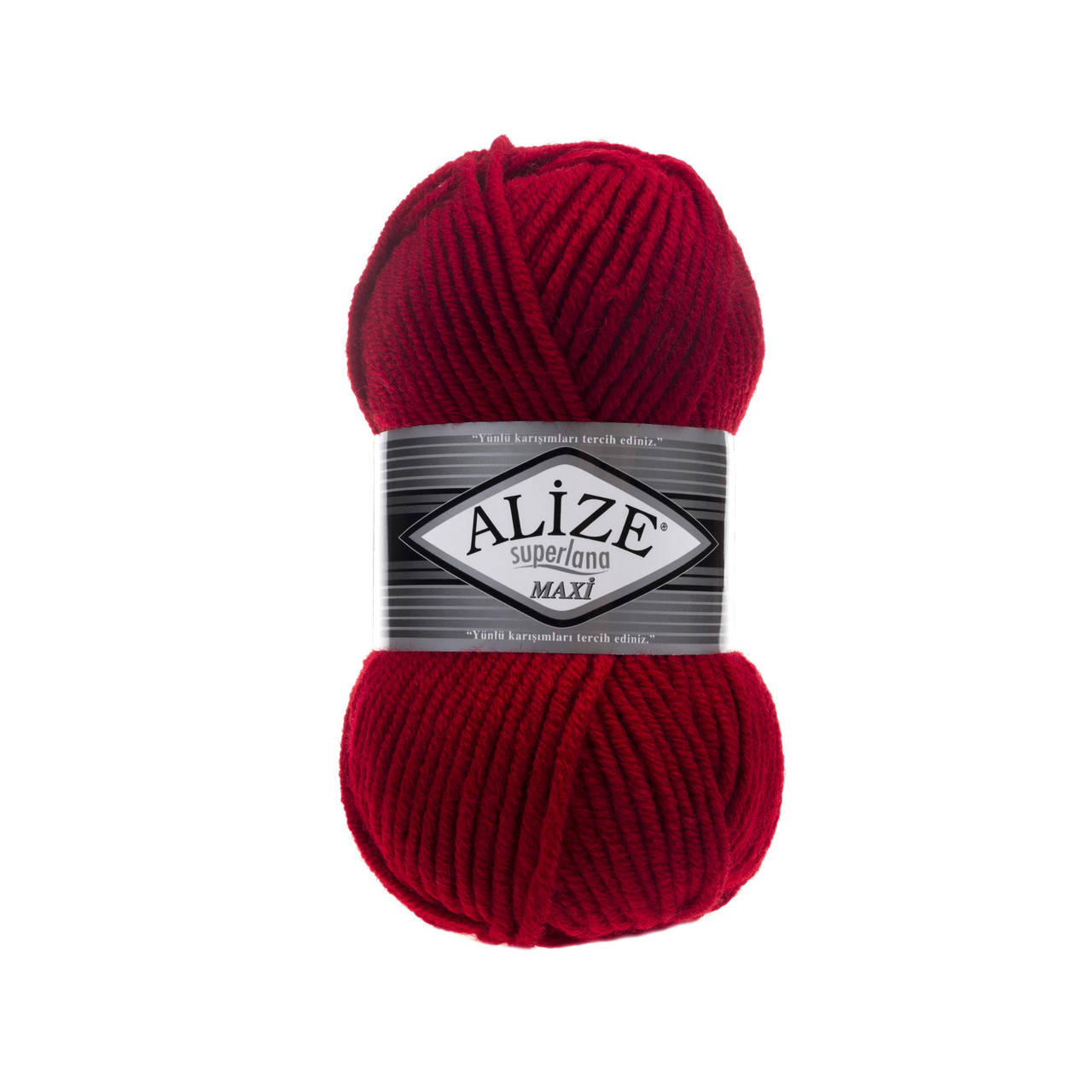 

Alize Superlana Maxi красный №56
