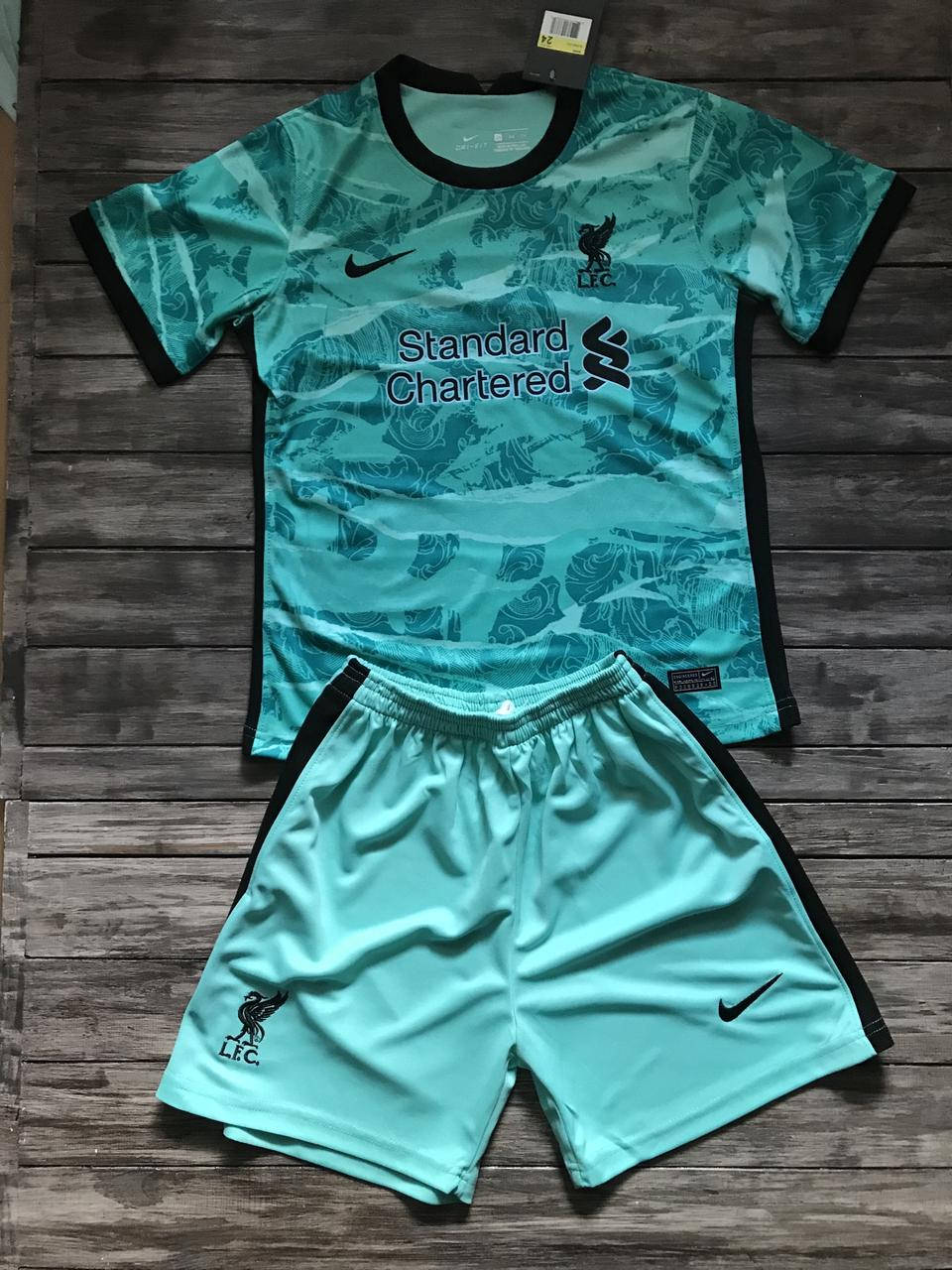 

Детская выездная футбольная форма FC LIVERPOOL 2021 28 (155см)