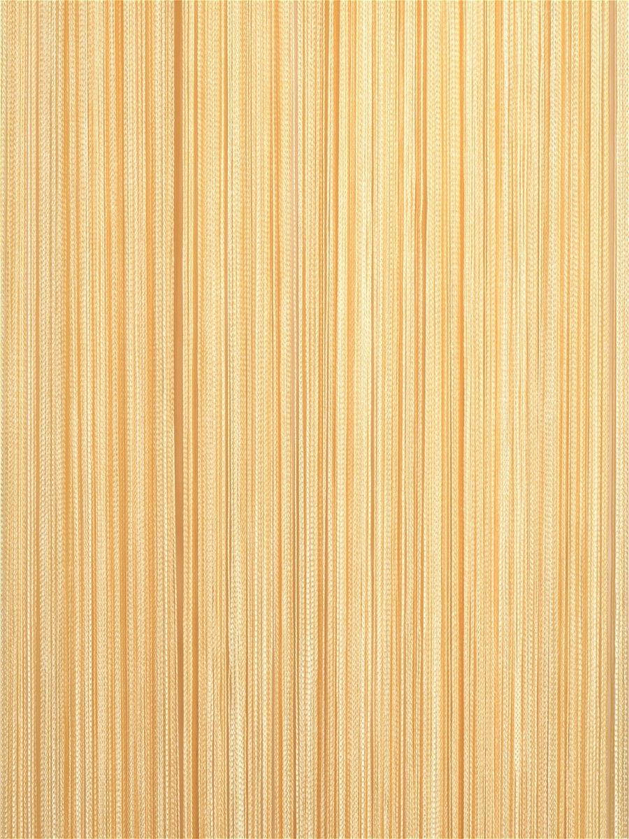 

Шторы нити Однотонные, 3х2,85 м Шампань