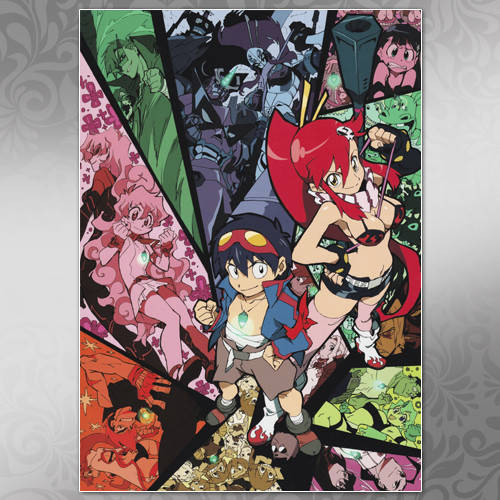 

Плакат Аниме Gurren Lagann 17