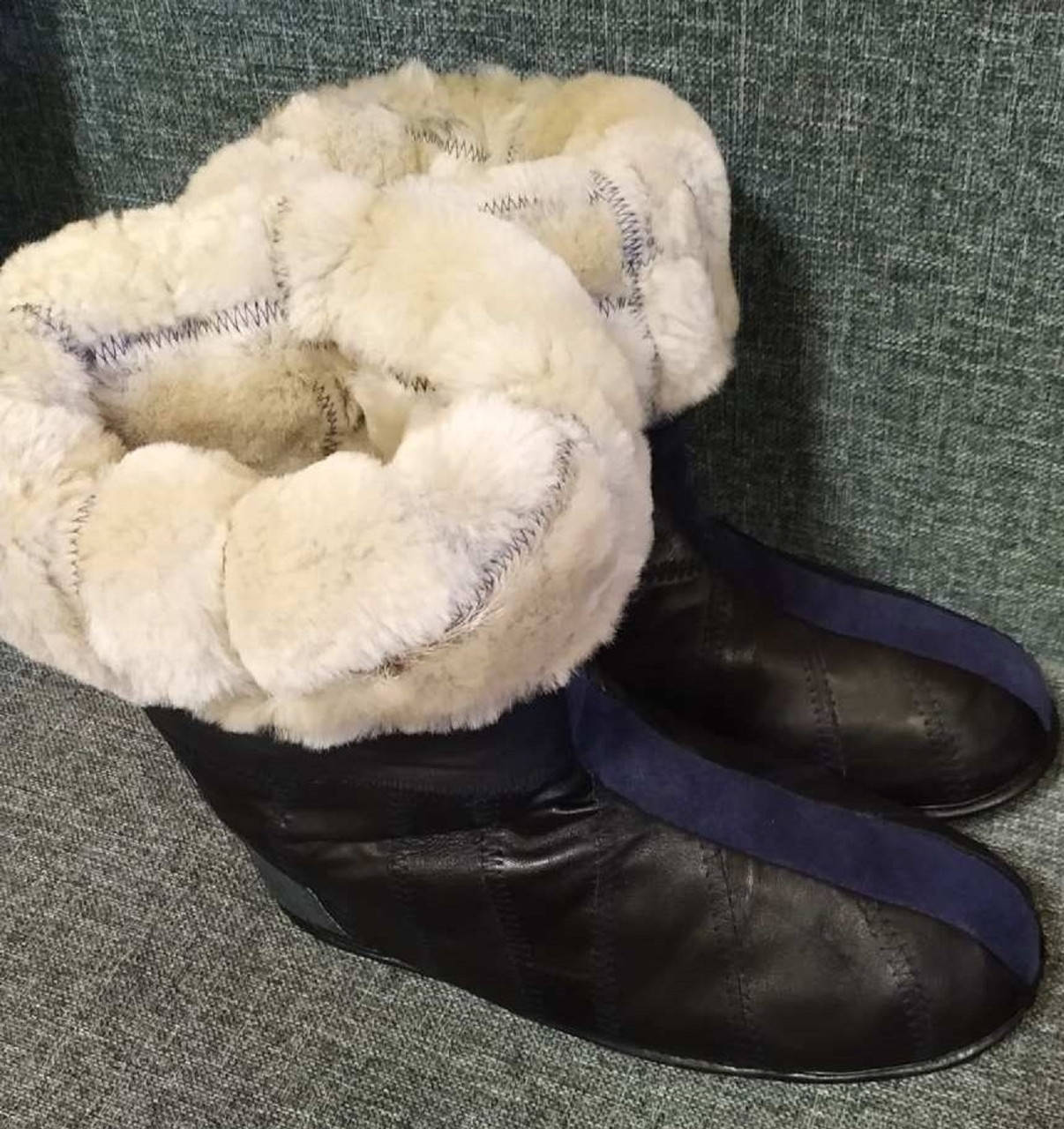 

Валенки кожаные натуральные на меху