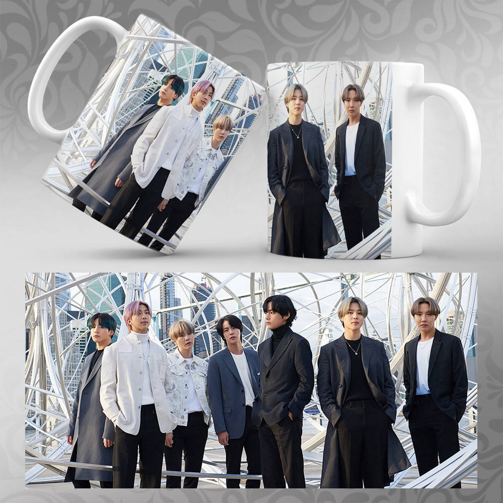 

Чашка K-Pop BTS 520, Белый
