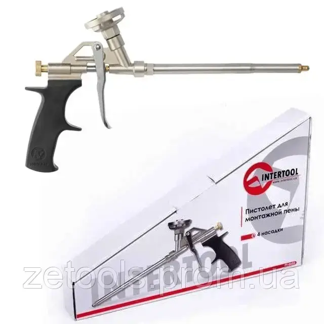 

Пистолет для пены + 4 нас. INTERTOOL PT-0603