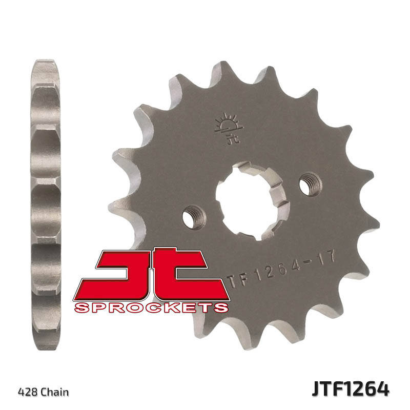 

JT ПЕРЕДНЯЯ ЗВЕЗДА 2037 17 HONDA XLR 125 CBR 125 (+2), CLR 125 (JTF1264.17) * (ЦЕПЬ. 428)/203717JT