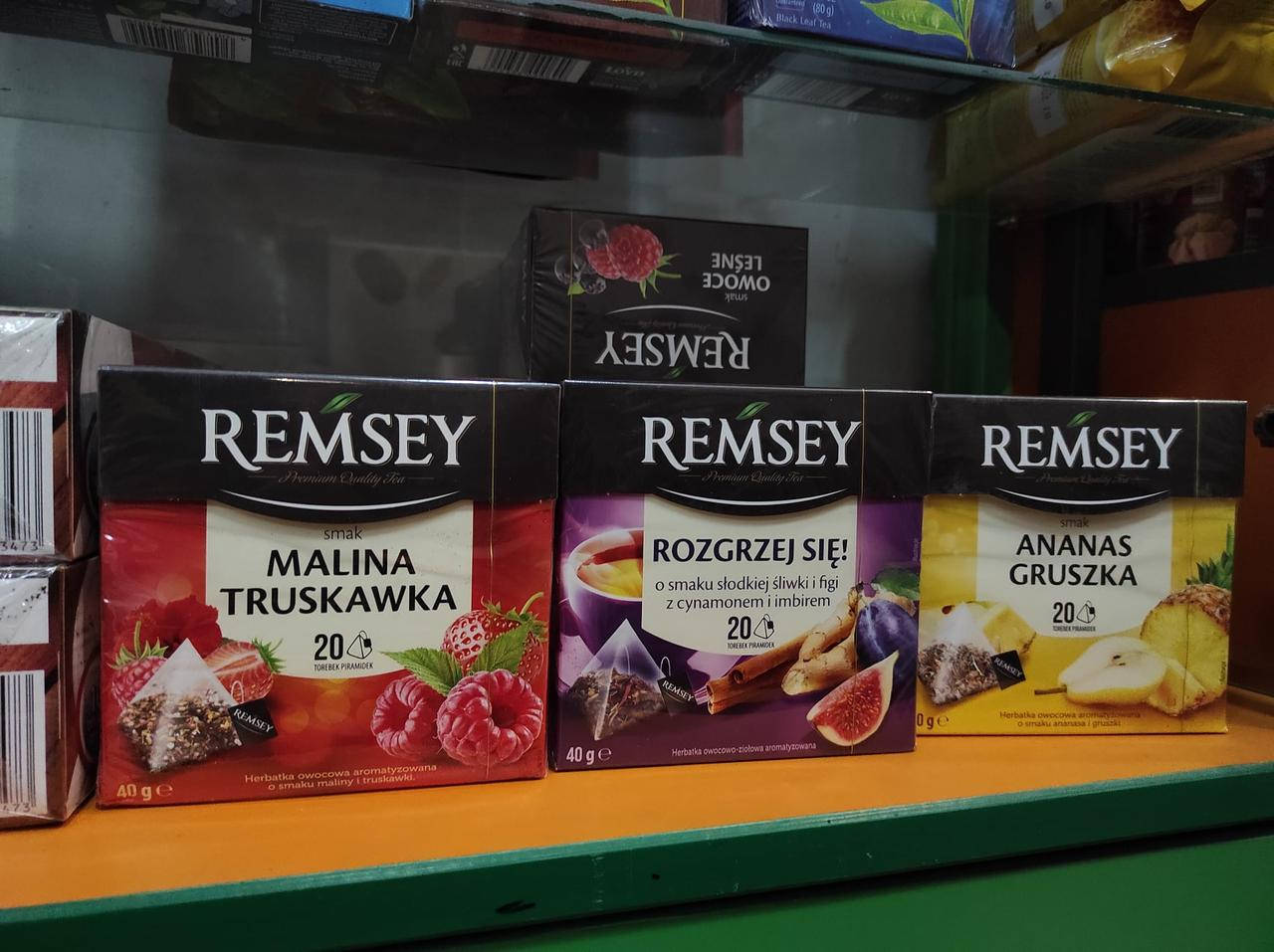 

Чай фруктовий Remsey 20 пакетиків Польща