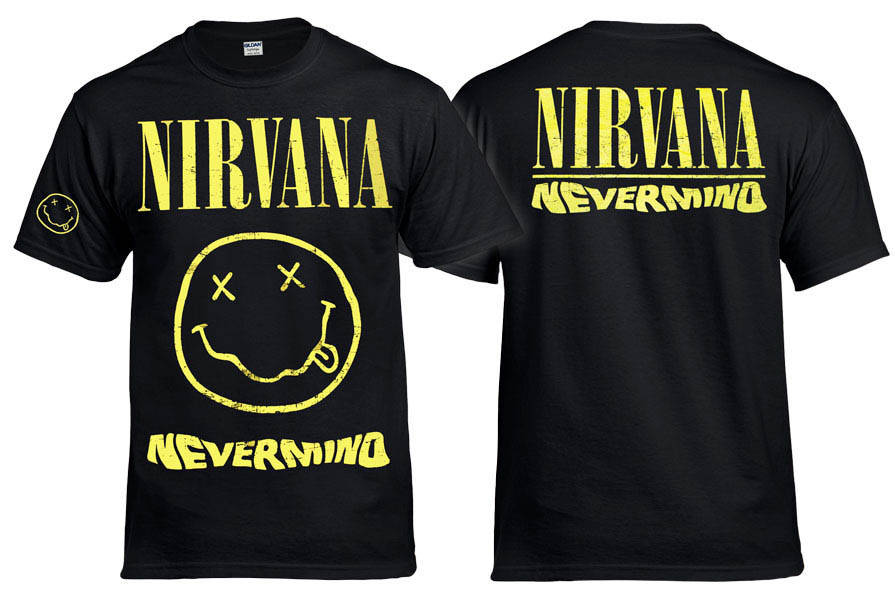 

Футболка NIRVANA Nevermind Smile L
