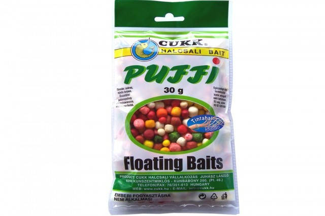 

Воздушное тесто Cukk Puffi Mix Mini+Midi 30г Squid Кальмар