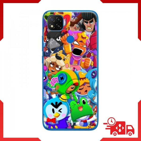 

Чехлы Бравл Старс в Украине для Xiaomi Redmi 9C / Чехол Brawl Stars Сяоми Редми 9С