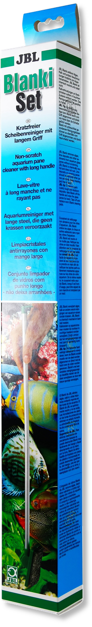 

Скребок JBL Blanki с ручкой 45 см, не царапает стёкла аквариума
