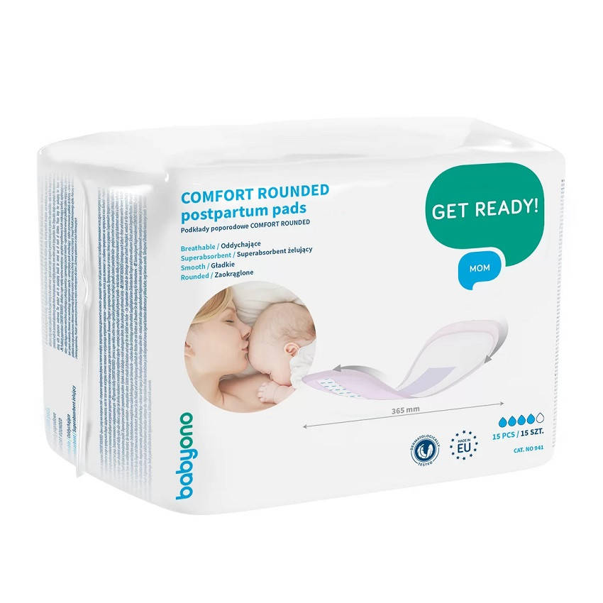 

Підклади післяпологові "COMFORT" заокруглені (15 шт)