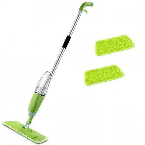 

Швабра с распылителем Healthy Spray Mop зеленая, отличный товар, Зелёный