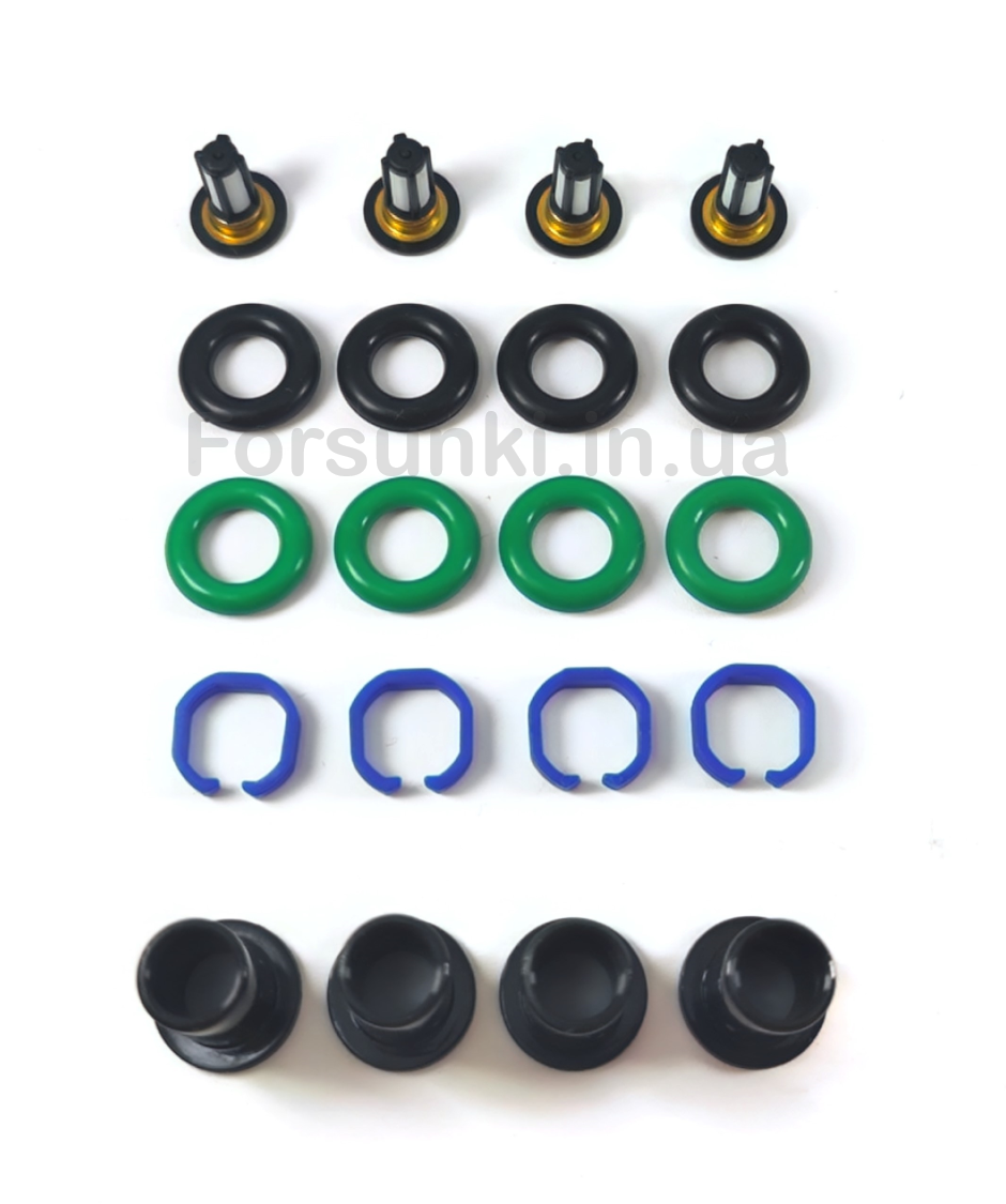 

Ремкомплект на 4 форсунки 1.6 16V Ниссан Ноте Nissan Note (E11) 06-13 16600ED000