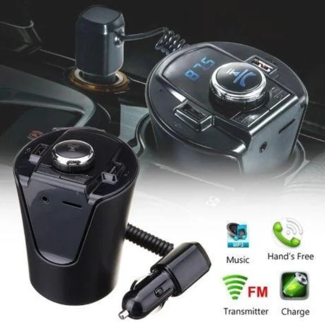 

Автомобильный ФМ, модулятор FM, трансмиттер ФМ, в машину с Bluetooth Mod H26 BT Авто передатчик
