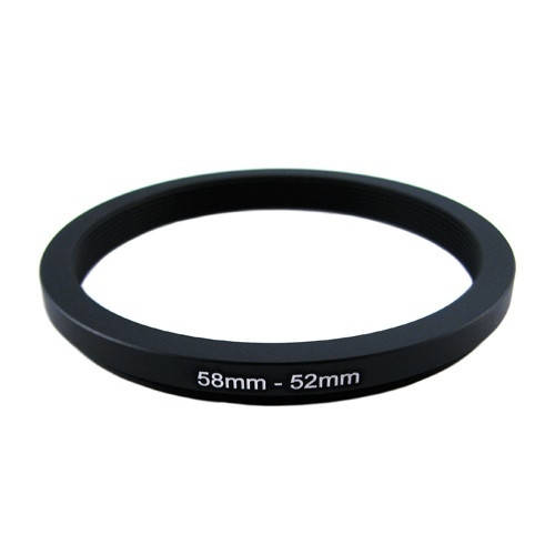 

Понижающее степ кольцо 58-52мм для Canon, Nikon