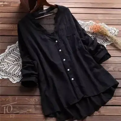 

Блуза женская,рубашка женская красивая, норма и батал новинка 2021 черный