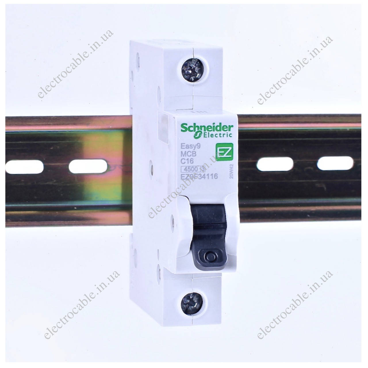 

Автоматический выключатель 1p C 16A, Schneider Electric, Easy9, EZ9F34116