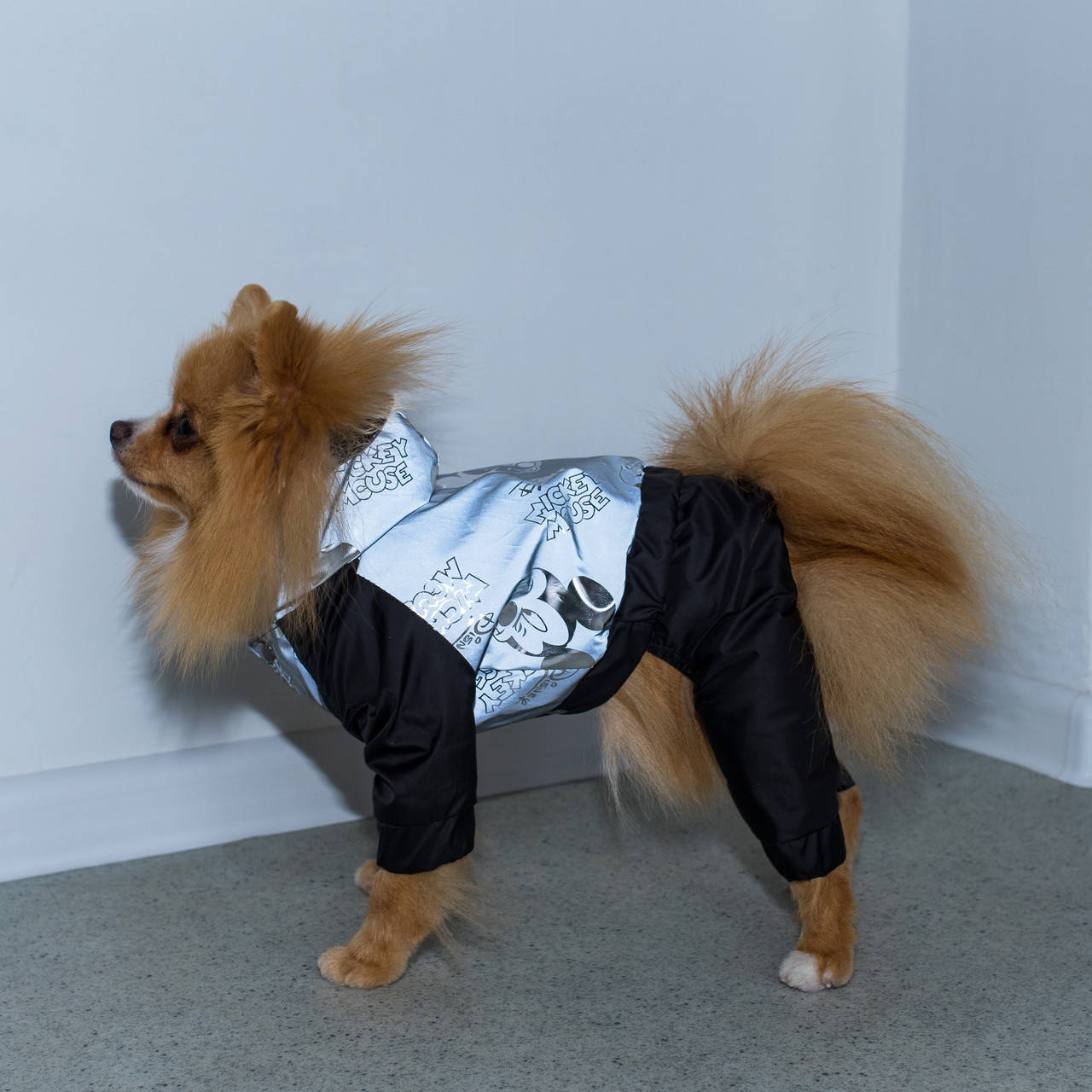 

Дождевик светоотражающий Микки Для собак Dogs Bomba