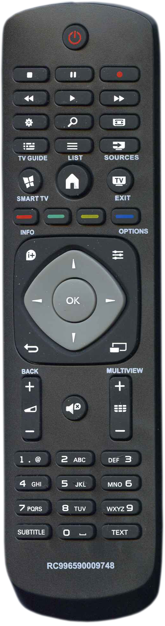 

Пульт для телевизора Philips 996590009748