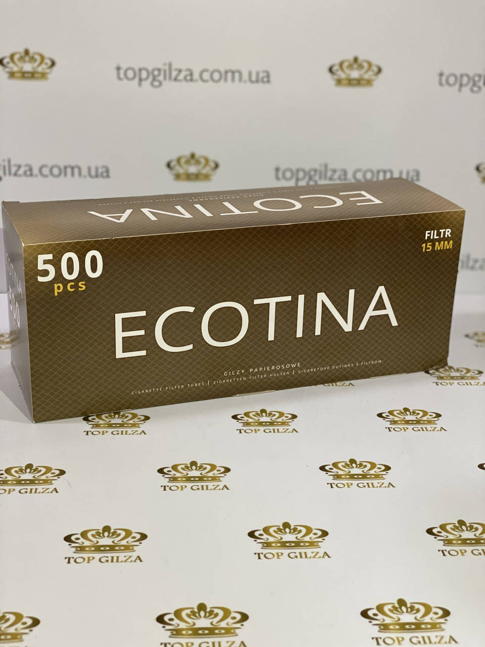 

Гильзы для набивки сигарет Ecotina 500 шт