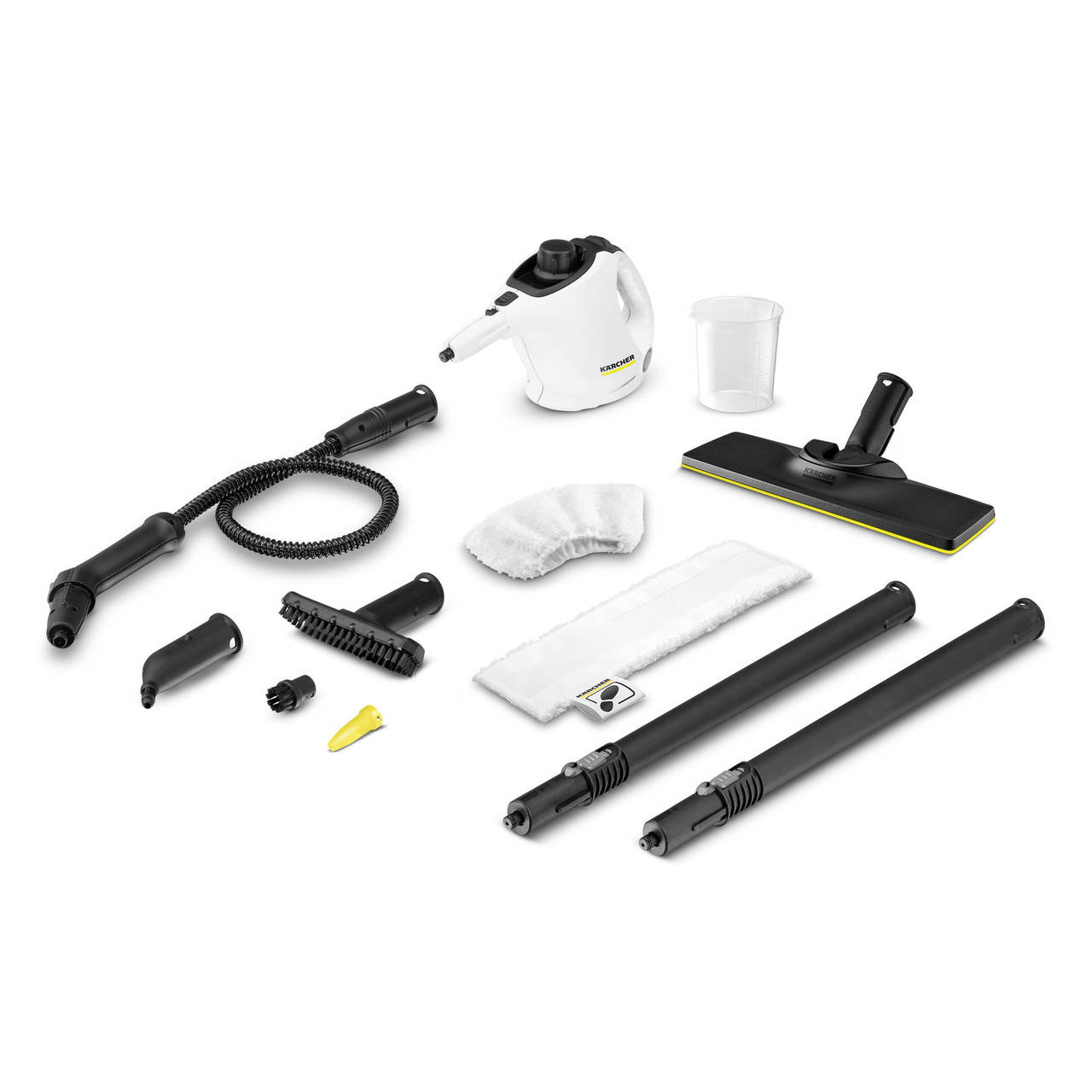

Пароочиститель компактный Karcher SC 1 EasyFix PREMIUM ручной очиститель паровой бытовой, универсальный