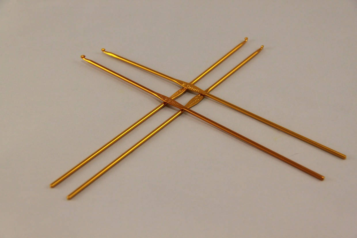 

Крючок для вязания металлический 2 мм