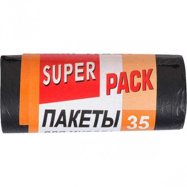 

Пакет для мусора 50×60 35 л 15 штук Super Luxs/PACK