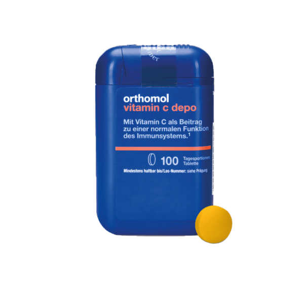 

Витамины Ортомол витамин С 100 таблеток Германия Orthomol Vitamin C depo