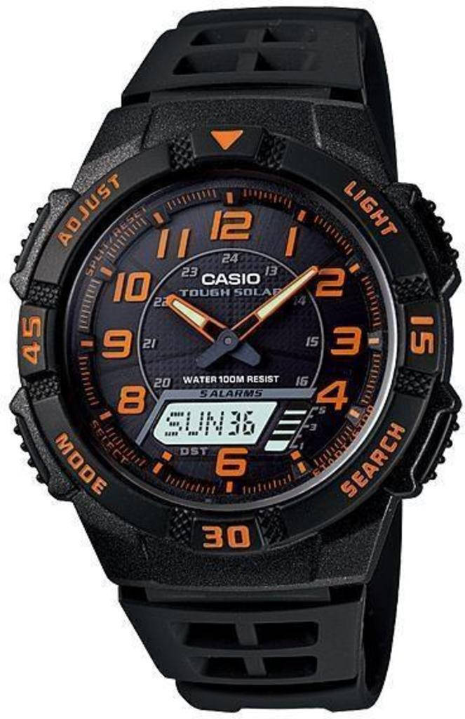 

Мужские часы Casio AQ-S800W-1B2V Касио водонепроницаемые японские часы
