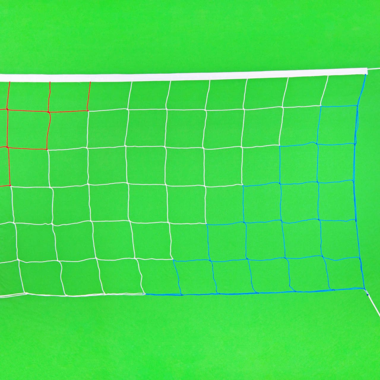 

Сетка волейбольная «China model 69» бело-красно-синяя