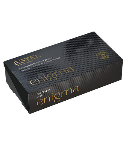 

Estel professional (Эстель) Краска для бровей и ресниц ENIGMA Тон графит