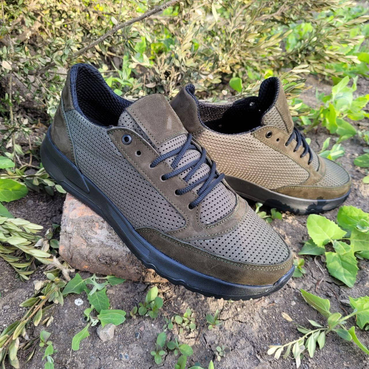

Літні кросівки олива 44-45 р, Оливковый