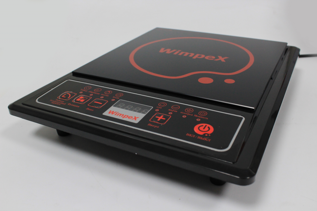 

Индукционная одноконфорочная электроплита WIMPEX WX 1321 2000 Вт