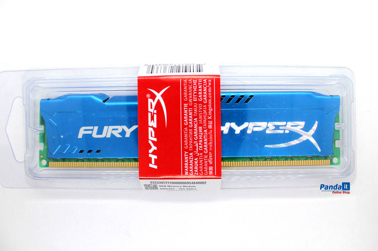 

Оперативная память Kingston HyperX FURY Blue DDR3-1600 8192MB PC3-12800 (HX316C10F/8)