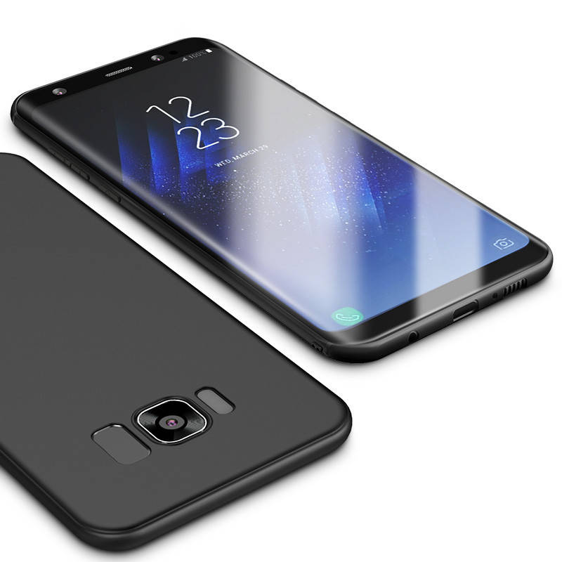 

Тонкий матовый чехол для Samsung Galaxy S8, Черный