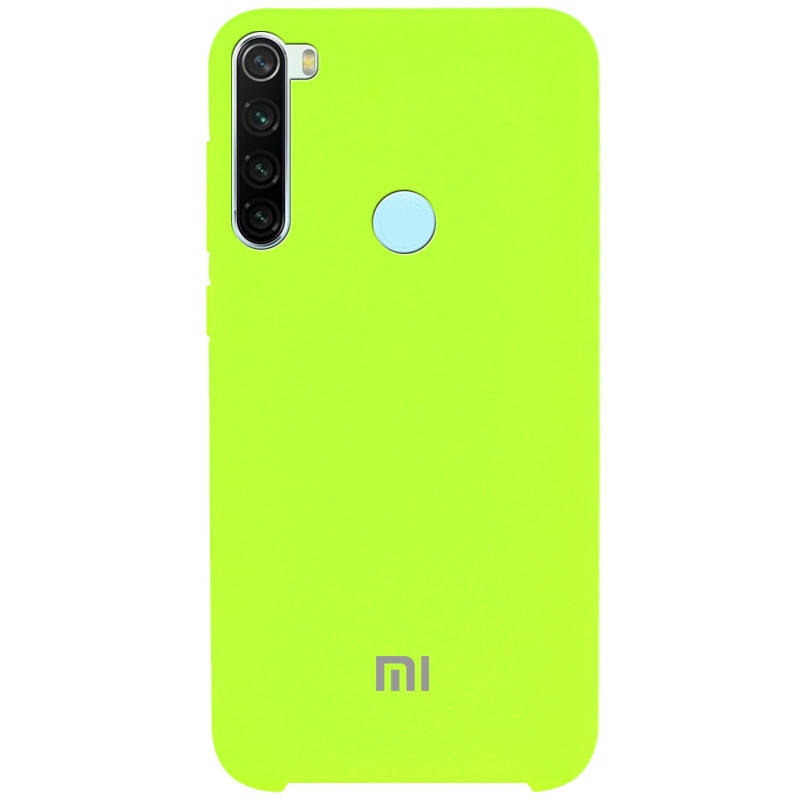 

Чехол Silicone Case Xiaomi Redmi Note 8 светло-зеленый