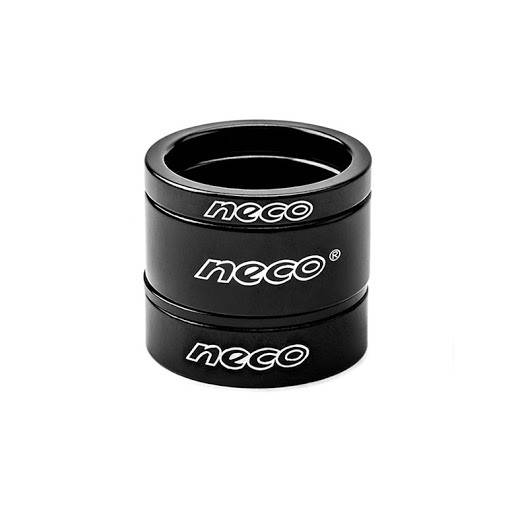 

Кольцо проставочное (спейсер) Neco черное 1-1/8" 15 мм